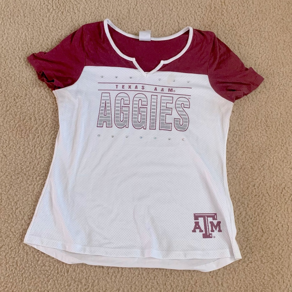Texas A&M Aggies short sleeve